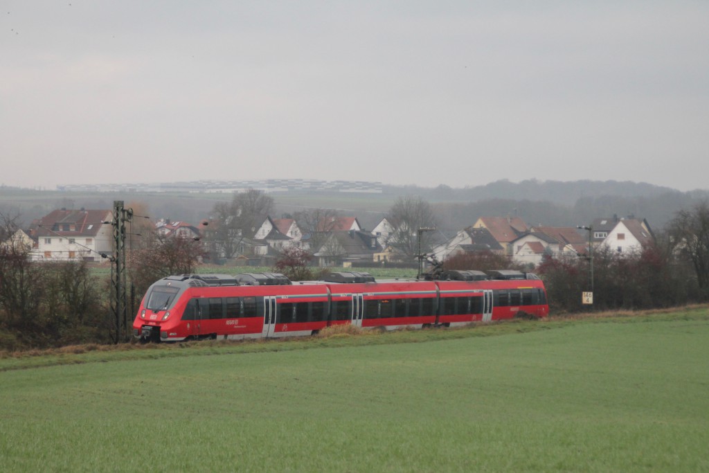 Ein TALENT 2 in den Feldern bei Kirch-Göns, aufgenommen am 06.12.2015.