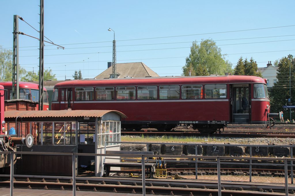 998 880 im Eisenbahnmuseum Darmstadt-Kranichstein, aufgenommen am 07.05.2016.