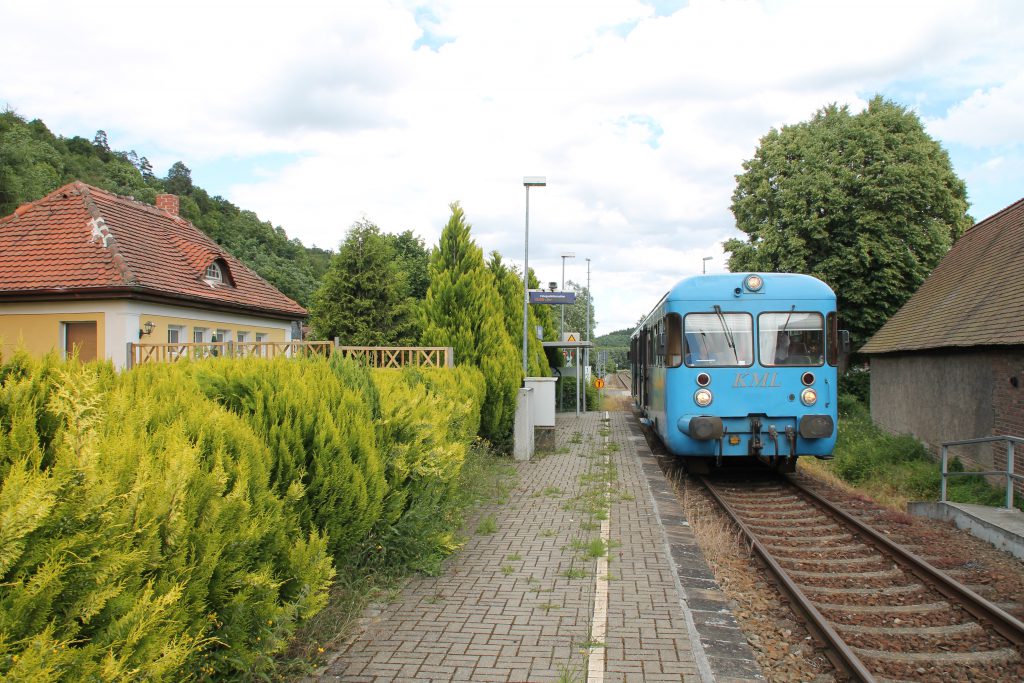 Die Wipperliese hält im Friesdorf, aufgenommen am 03.07.2016.