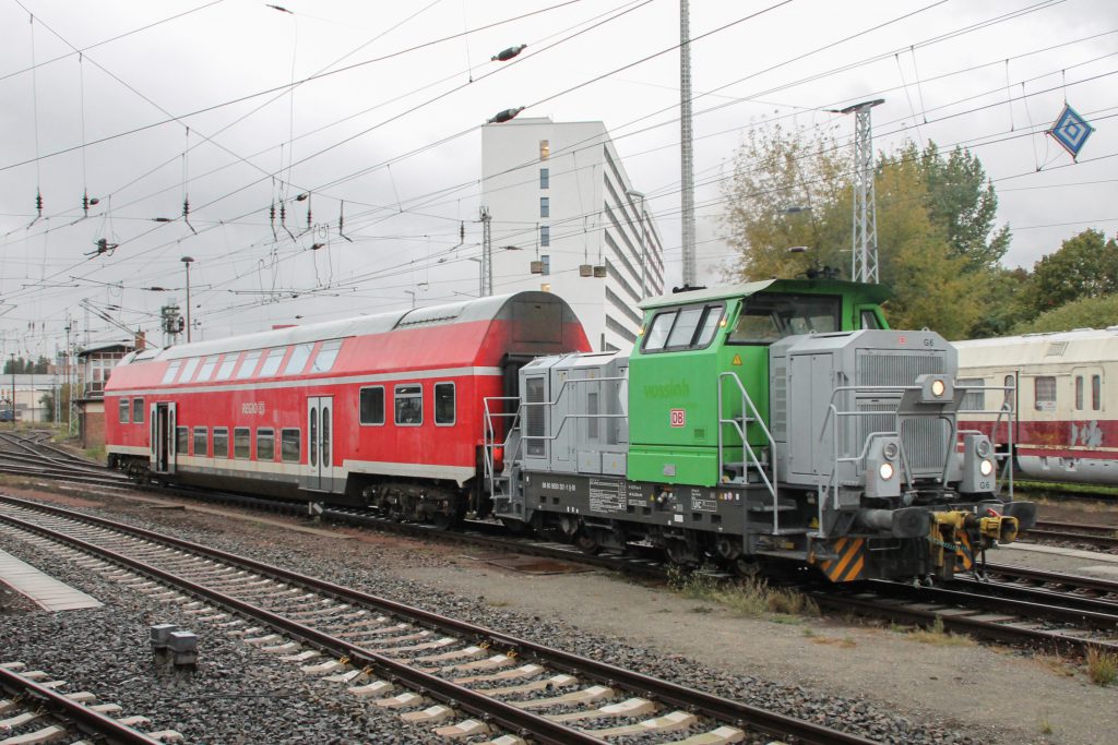 650 301 rangiert in Berlin-Lichtenberg, aufgenommen am 05.10.2016.