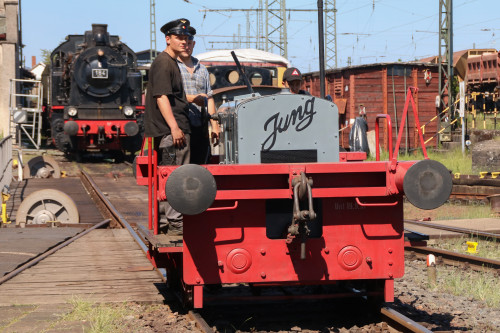 KDL 02-01 rangiert im Eisenbahnmuseum Darmstadt-Kranichstein, aufgenommen am 27.05.2017.