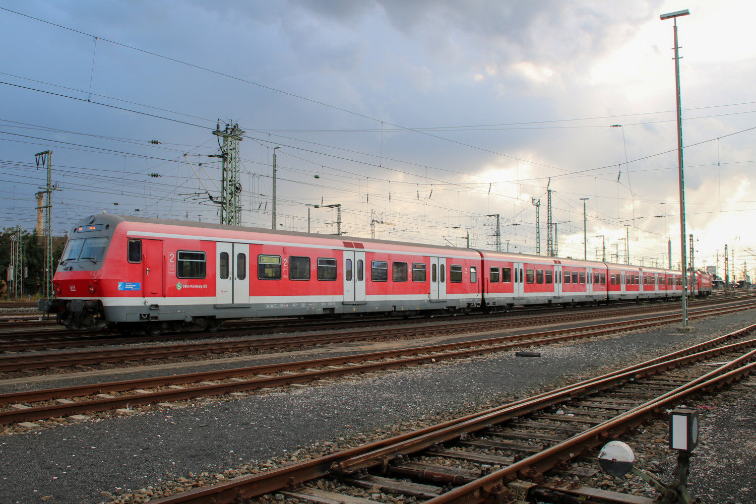 X-Wagen im Nürnberger Hauptbahnhof, aufgenommen am 03.09.2017.
