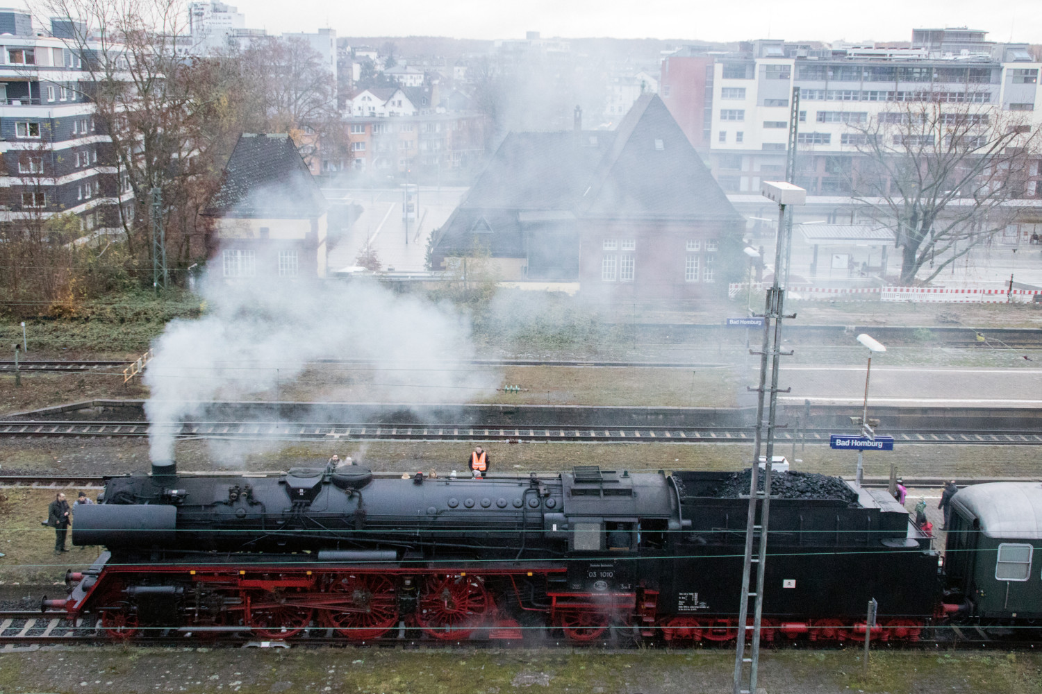 03 1010 steht in Bad Homburg, aufgenommen am 02.12.2018.