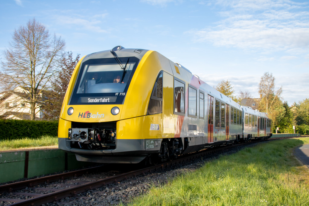 1622 017 in Mainzlar auf der Lumdatalbahn, aufgeommen am 27.04.2024.