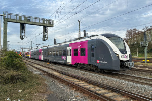 Leihfahrzeug 1440 112 vom ENNO rangiert im Bahnhof Gießen, aufgenommen am 22.03.2024.