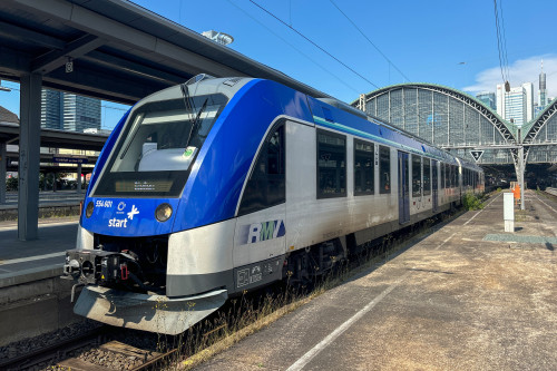 554 101 steht in Frankfurt Hbf, aufgenommen am 26.06.2024.